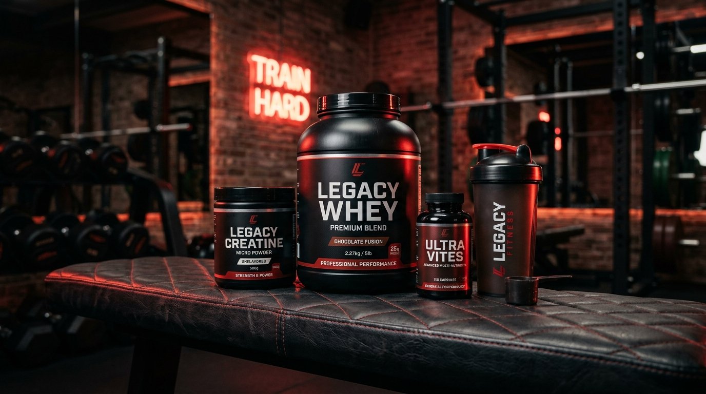 Stack de suppléments Gorila Nutrition — Whey, Créatine et Pré-workout pour atteindre tes objectifs